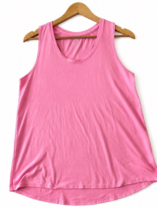 Athletic Works Tops - Athletic Works Pink Racerback Tank Top, Size Medium